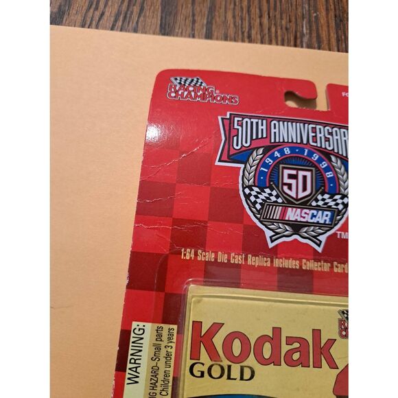 Vintage 1998 Racing Champions Bobby Hamilton #4 Kodak NASCAR Die Cast Race Car - Picture 2 of 4